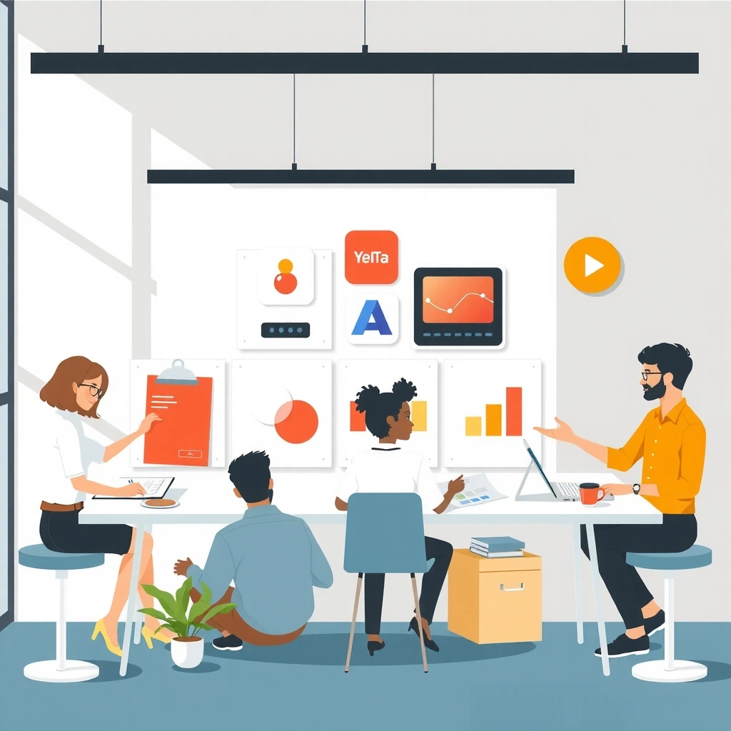 Team collaboration on design project